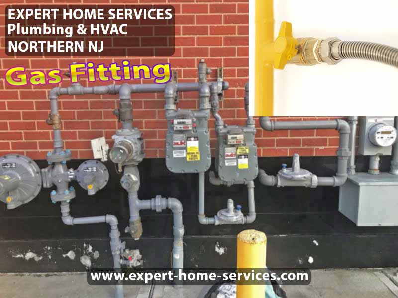 Gas Line New Installation by Expert Home Services Plumbing and HVAC in Passaic-Bergen-Morris-Essex counties NJ-USA