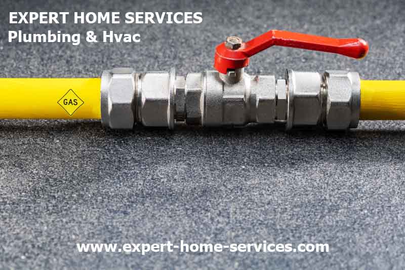 Gas Line Installation by Expert Home Services Plumbing and HVAC in Passaic-Bergen-Morris-Essex counties NJ-USA