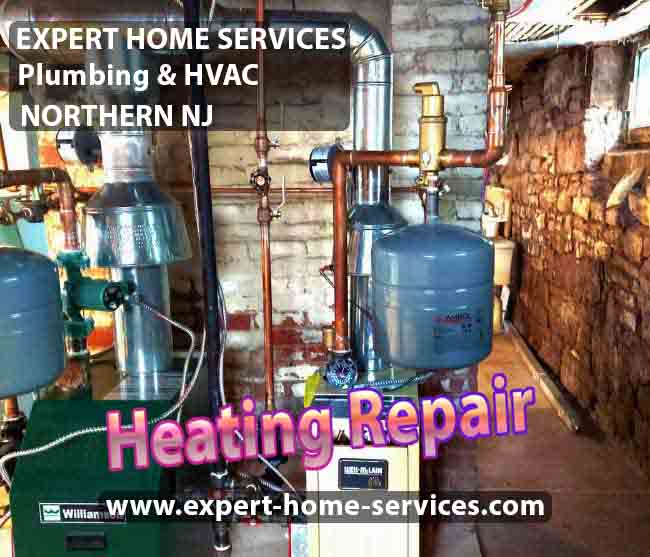 Heater Repairing by Expert Home Services Plumbing and HVAC in Passaic-Bergen-Morris-Essex counties NJ-USA
