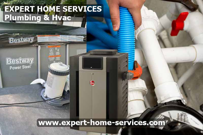 Pool Heater Repair and Installation by Expert Home Services Plumbing and HVAC in Passaic-Bergen-Morris-Essex counties NJ-USA