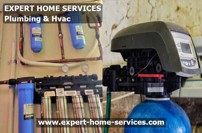 Water Softener Installation by Expert Home Services Plumbing and HVAC in Passaic-Bergen-Morris-Essex counties NJ-USA