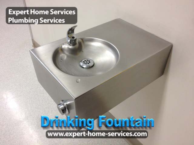 Drinking Fountain and Water Dispenser Installation Services by Expert Home Services Plumbing and HVAC in Passaic-Bergen-Morris-Essex Counties USA.