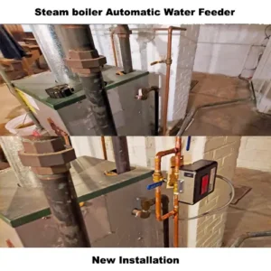 Steam boiler automatic water feeder installation Demarest NJ