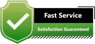 Seal of Approval: Fast Service, Satisfaction Guaranteed