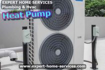 Heat pump system installed outside a house - Efficient Heating & Cooling with Heat Pump Service