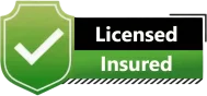 Licensed and Insured Badge