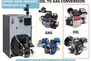 Oil and gas burners for heating system conversion - Oil to Gas Heating Conversion Services